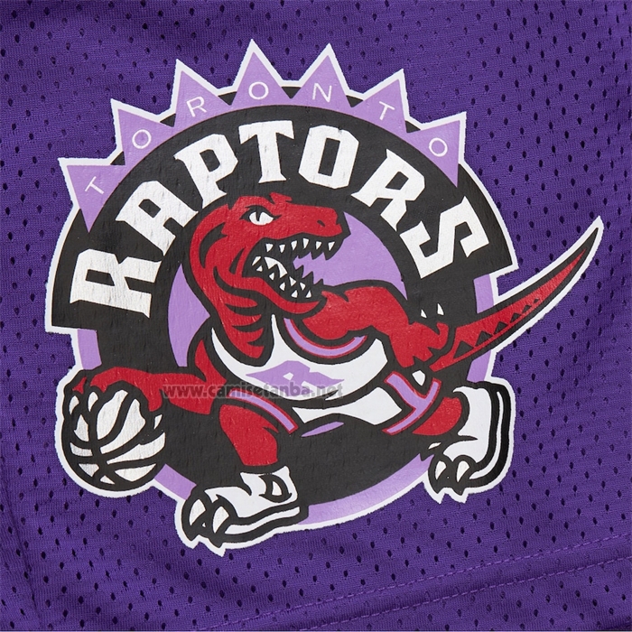 Pantalone Toronto Raptors Mitchell & Ness Hardwood Classics Violeta
